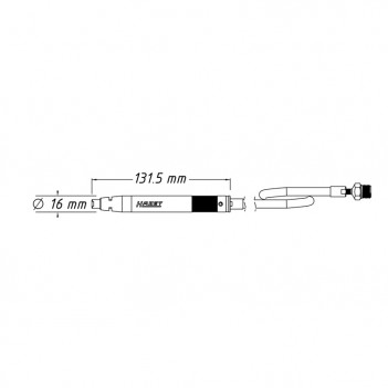 Mikro Stabschleifer 190 Watt 9032M Hazet