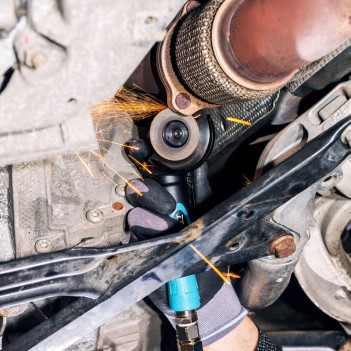 Mini meuleuse d'angle pneumatique 224 Watt 9033M-7 Hazet