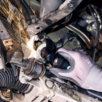 Mini meuleuse d'angle pneumatique 224 Watt 9033M-7 Hazet