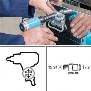 Blindniet-Pistole Pneumatische 9037SPC Hazet