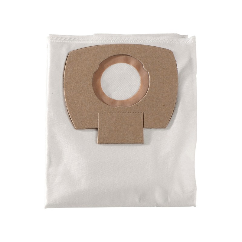 5 Sacs filtrants non-tissé - 25/30 l, ASA 25/30 l pc/ inox Metabo