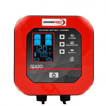 Chargeur de batterie voiture/utilitaire 12V - 10.0A GX10 Lemania Energy