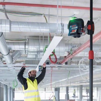 Linienlaser GLL 3-80 CG + Akku und Ladegerät Bosch
