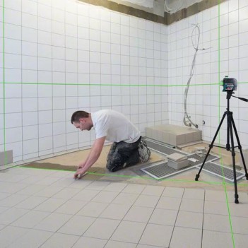 Linienlaser GLL 3-80 CG + Akku und Ladegerät Bosch