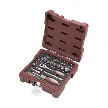 Coffret de douilles, en pouce, 1/4", 35 pcs. Kraftwerk