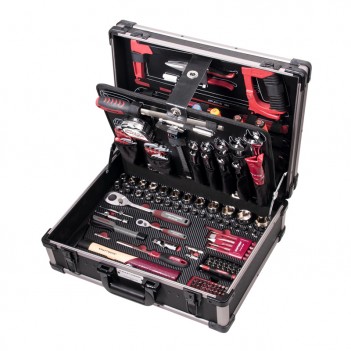 Werkzeugkoffer Pro-Line PB, 1/4" + 1/2", 263-tlg. Kraftwerk