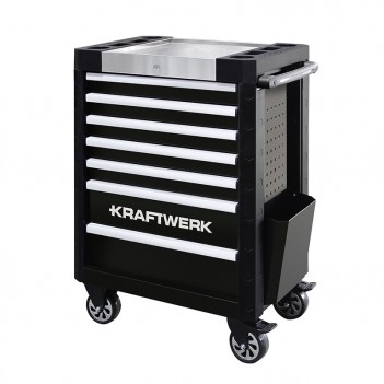 Servante d‘atelier P407, PB/HT, avec outils, 243 pcs. Kraftwerk