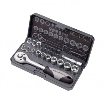 Steckschlüssel-Satz Basic-Line, 1/4", 26-tlg. Kraftwerk
