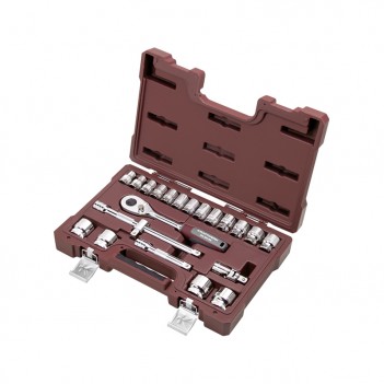 Coffret de douilles, 1/2", 22 pcs. Kraftwerk