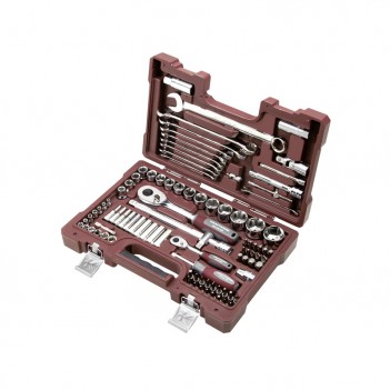 Steckschlüssel-Satz, 1/4"+1/2", 93-tlg. Kraftwerk