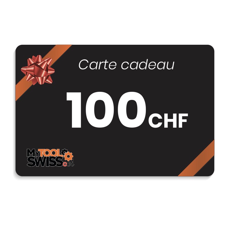 Carte cadeau MyToolSwiss | 100 CHF Carte cadeau MyToolSwiss | 100 CHF