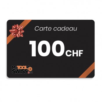 Carte cadeau MyToolSwiss | 100 CHF