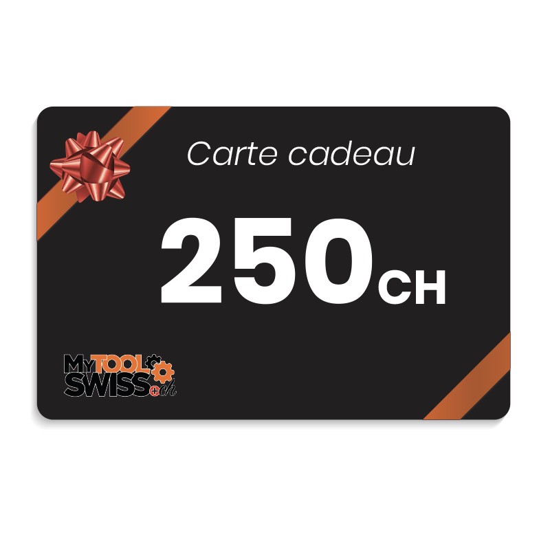 MyToolSwiss Geschenkkarte | 250 CHF