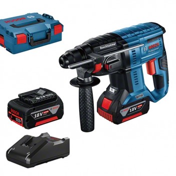 Akku-Bohrhammer mit SDS plus 2,0J GBH 18V-21 + Akkus Bosch