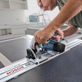 Tauchsäge 1400W GKT 55 GCE Bosch + 2 Führungsschiene + LBoxx