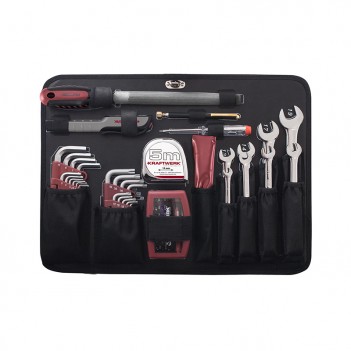 Coffret d'outils Pro-Line avec visseuse BOSCH, 1/4" + 1/2", 264 pcs. Kraftwerk