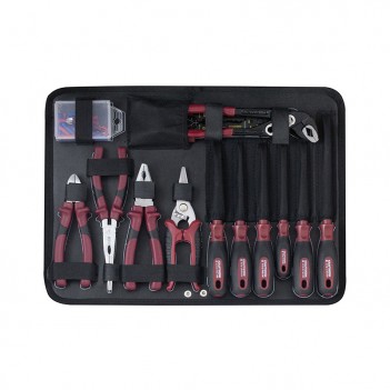 Coffret d'outils Pro-Line avec visseuse BOSCH, 1/4" + 1/2", 264 pcs. Kraftwerk