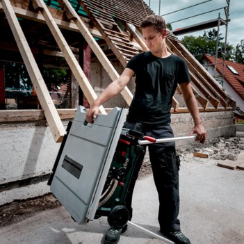 Scie circulaire à table 2x18V TS 36-18 LTX BL 254 Metabo