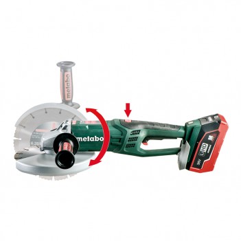 Akku-winkelschleifer WPB 36 LTX BL 230 Metabo