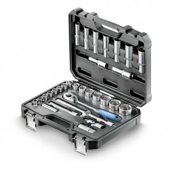 Jeu clés à douille 1/2" 31-pcs Asphalt