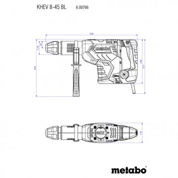 Kombihammer KHEV 8-45 BL Metabo