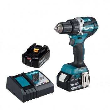 Bohrschrauber 18V DDF484 + 2 Akkus 5Ah Makita