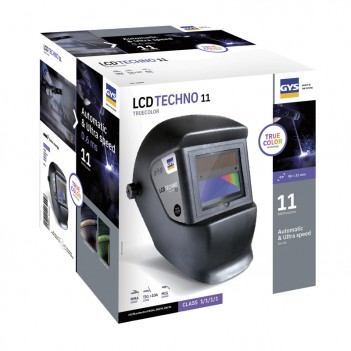 Schweißmaske LCD TECHNO 11 TRUE COLOR Gys