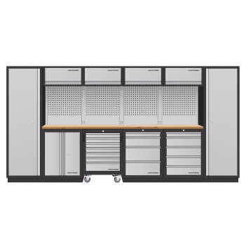 Mobilio 6pcs. avec casiers + servante 3964K-HS745H-K4 Kraftwerk