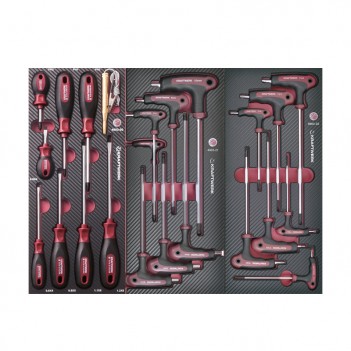 Modul PH + T-Griff Schraubendreher KK + TK, 23-tlg. Kraftwerk