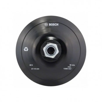 Klettverschluss-Grundplatten 115mm/125mm Bosch