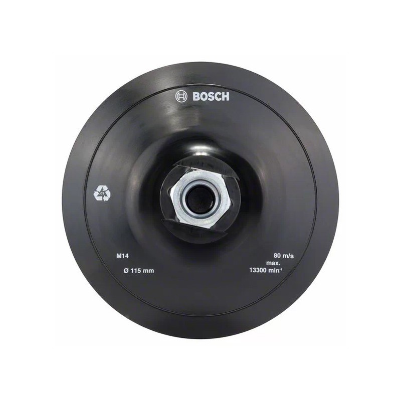 Klettverschluss-Grundplatten 115mm/125mm Bosch Klettverschluss-Grundplatten 115mm/125mm Bosch
