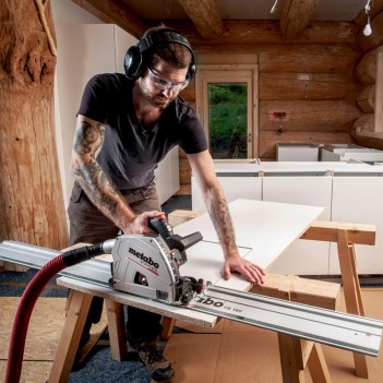 Akku-tauchkreissäge KT 18 LTX 66 BL + 2 Akkus 8Ah Metabo