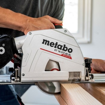 Akku-tauchkreissäge KT 18 LTX 66 BL + 2 Akkus 8Ah Metabo