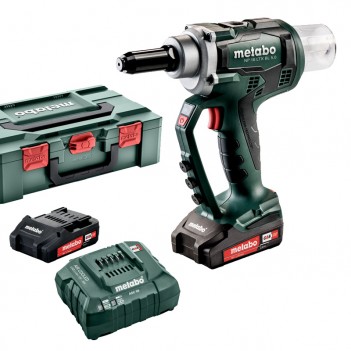 Pistolet à riveter NP 18 LTX BL 5.0 (avec ou sans batterie) Metabo