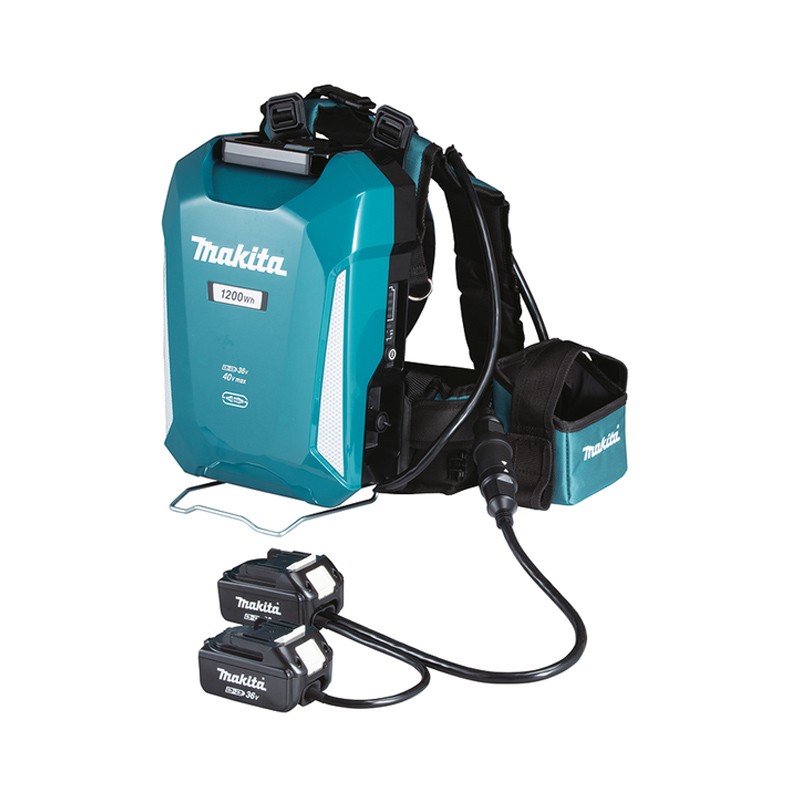 Accu dorsal Li-Ion 2x18V 36V ou 40Vmax / 33.5 Ah PDC1200A01 Makita Accu dorsal Li-Ion 2x18V 36V ou 40Vmax / 33.5 Ah PDC1200A01 Makita
