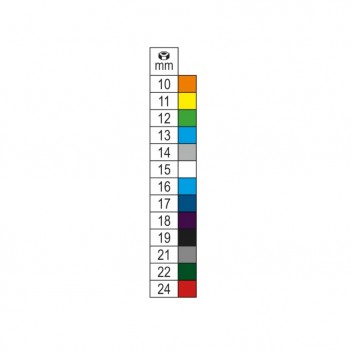 Jeu de 13 douilles à chocs, carré femelle 1/2", coffret 720MC/C13 Beta