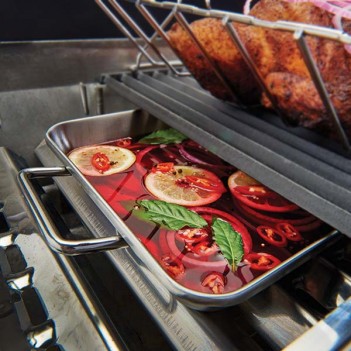 Plateau de rôtissage Inox Broil King