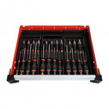 Sortiment mit 114 Werkzeugen, 9 Module Facom