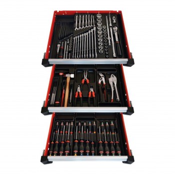 Assortiment de 114 Outils, 9 Modules Facom