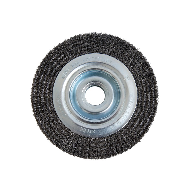 Brosse métallique circulaire pour touret ponceuse BS-100T Proton Brosse métallique circulaire pour touret ponceuse BS-100T Proton