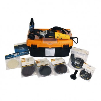 Polisseuse PS 1437 150mm en kit avec consommables Mirka