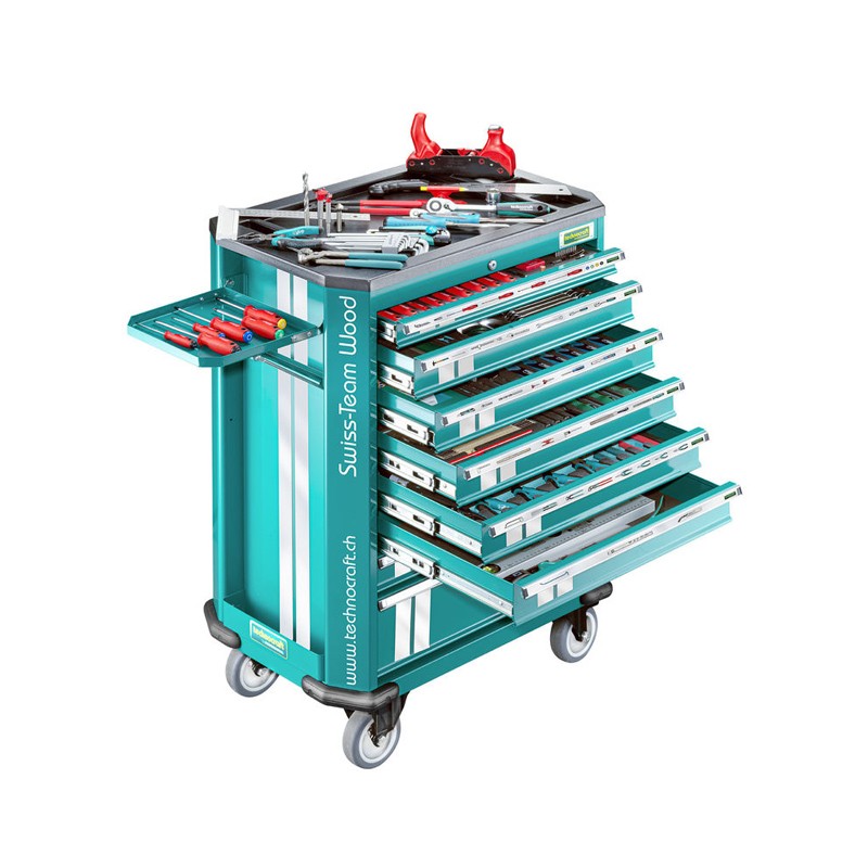 Werkstattwagen SWISS TEAM WOOD TCP Technocraft Werkstattwagen SWISS TEAM WOOD TCP Technocraft