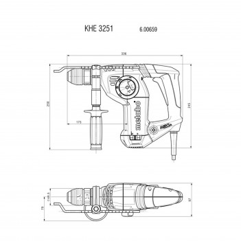 Kombihammer KHE 3251 Metabo