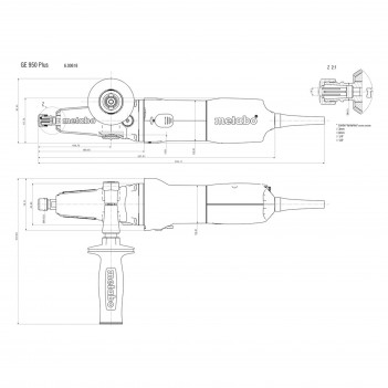 Meuleuse droite GE 950 G PLUS Metabo