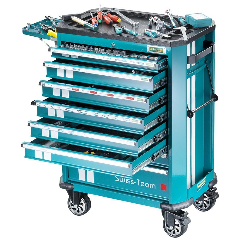 Werkstattwagen SWISS TEAM 297-tlg Technocraft Werkstattwagen SWISS TEAM 297-tlg Technocraft
