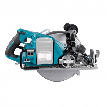 Scie circulaire 95 mm Ø 206 mm 40Vmax XGT poignée arrière RS002GZ Makita