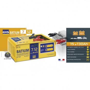 Batterieladegerät BATIUM 7-12 Gys