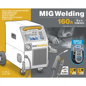 Poste de soudure semi-automatique 160A SMARTMIG 162 Gys