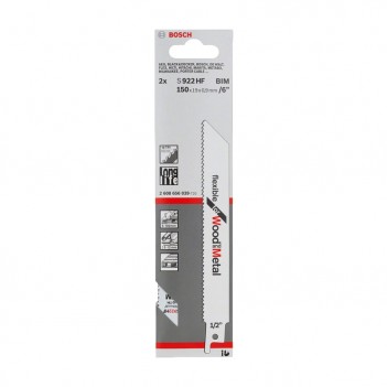 S 922 HF flexible for Wood and Metal Säbelsägeblatt Bosch