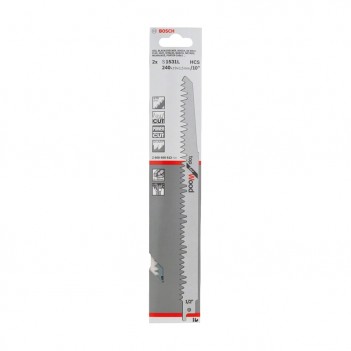 5 lames de scie sabre S 1531 L Top for Wood Bosch
